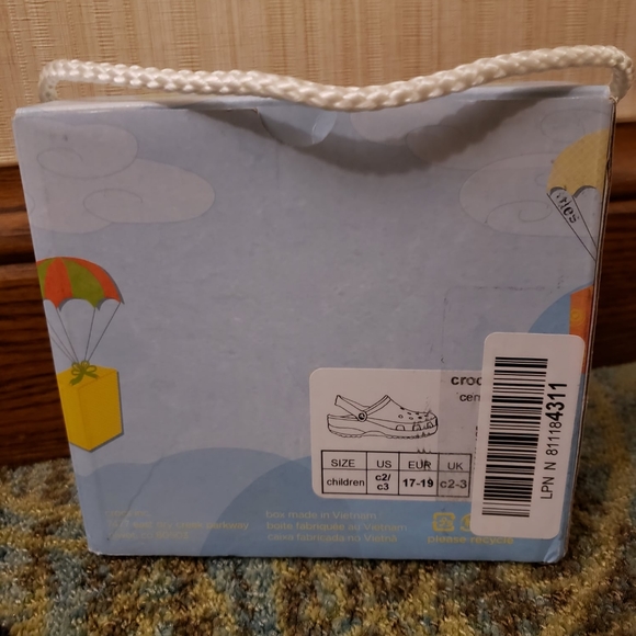 BNIB Baby Boy Blue crocs - Picture 2 of 2